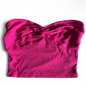 Shein Pink Strapless Women's Top